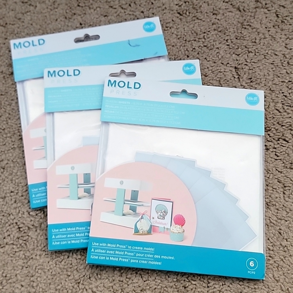 Mold press plastic sheets